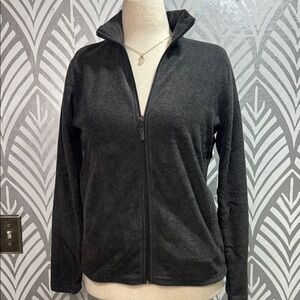 NWT Sofra Black Zip-Up Jacket